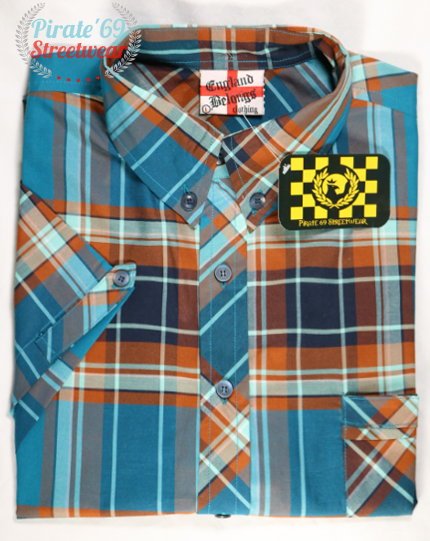Mod England Belongs Tartan Shirt Mod England Belongs Tartan Shirt