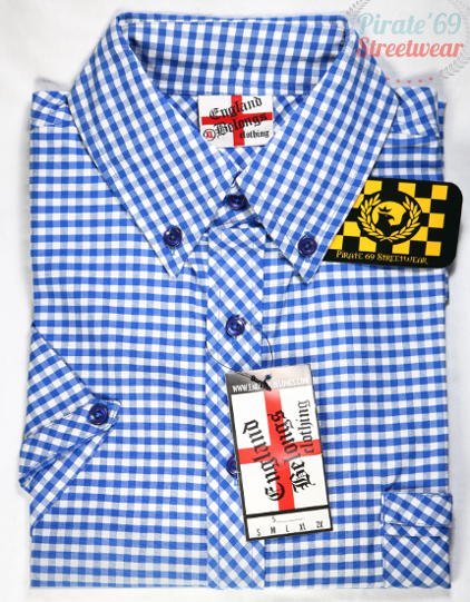 Mod England Belongs Tartan Shirt Mod England Belongs Tartan Shirt