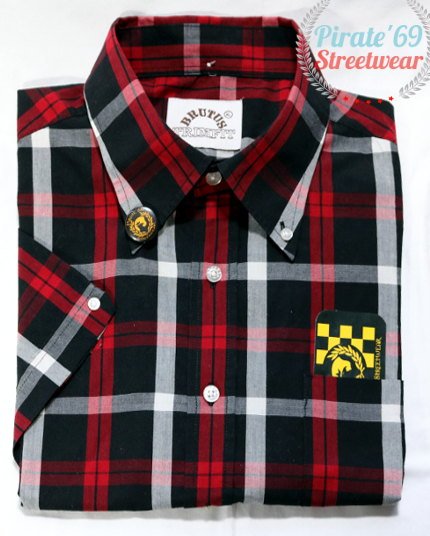 Brutus Trim Fit Plaid Shirt Brutus Trim Fit Plaid Shirt