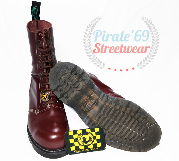 Solovair Oxblood Traditional Boots