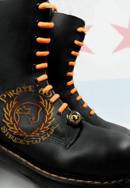 Skinhead orange boot laces for Dr Martens Skinhead orange boot laces for Dr Martens