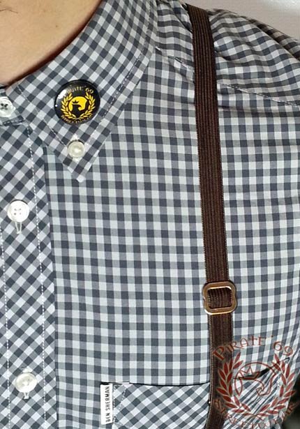 thin 1/2 inch skinhead braces supenders brown thin 1/2 inch skinhead braces supenders brown