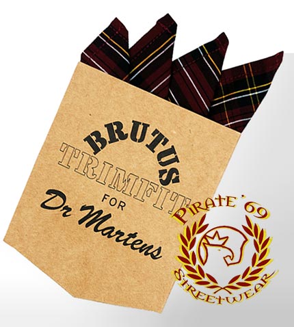 Brutus Dr Martens removable pocket handkerchief