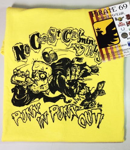 No Coast Criminals Punx In Punx Out t-shirt No Coast Criminals Punx In Punx Out t-shirt
