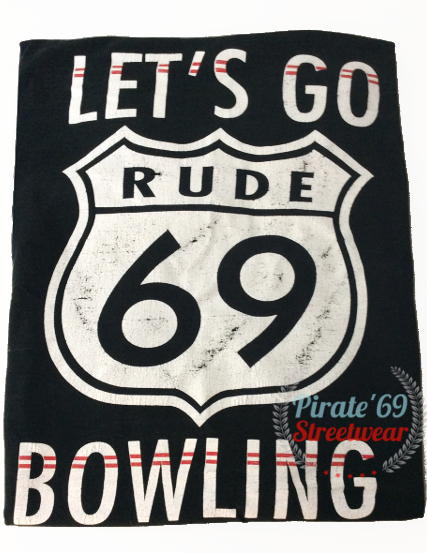 Let's Go Bowling American ska band t-shirt