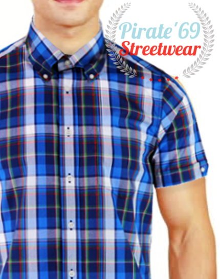 Brutus Trimfit Madras Shirt