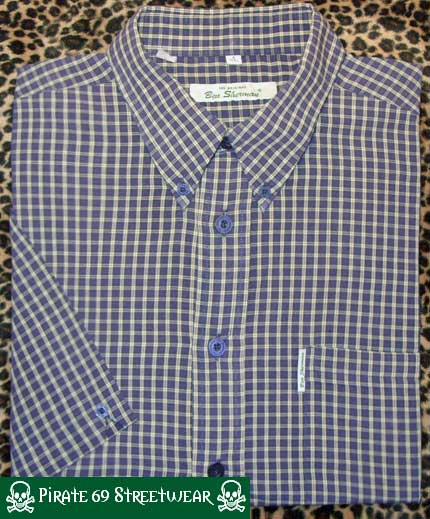 Ben Sherman short sleeve shirt, size XL (wide fit 26.5 inch chest ...