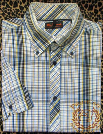 Ben Sherman short sleeved shirt. Side pleats, regular fit size XL (24 ...