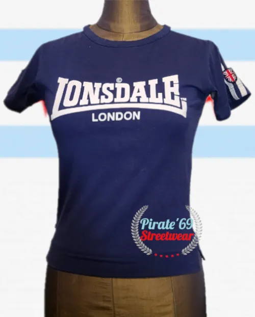 Lonsdale London T-SHirt for Women Mod Skinhead Girl tee