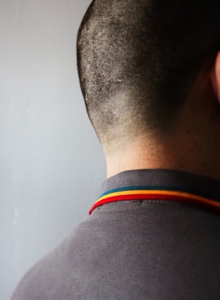 Limited edition triple trim polo for skinheads